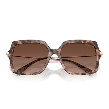 Michael Kors Okulary Przeciwsłoneczne MK2247U 4017T5 Quogue Havana/Brązowy Damskie Polaryzowane