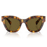 Miu Miu Occhiali da Sole MU01YS 14L09Z Marrone Miele/Marrone Scuro Donna