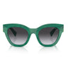 Miu Miu Gafas de Sol MU01YS 15H09S Verde/Gris Degradado Mujer