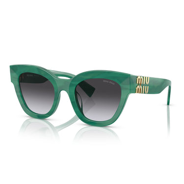 Miu Miu Gafas de Sol MU01YS 15H09S Verde/Gris Degradado Mujer 2