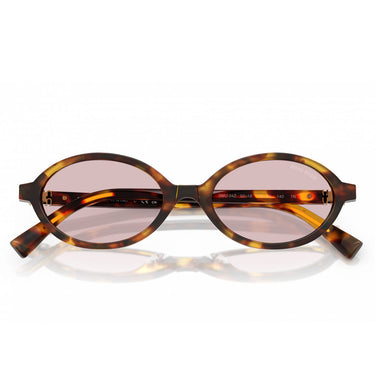 Miu Miu Okulary Przeciwsłoneczne MU04ZS 14L4I0 Brązowy/Jasnoróżowy Damskie 5