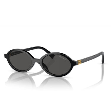 Miu Miu Okulary Przeciwsłoneczne MU04ZS 1AB5S0 Czarny/Szary Damskie 1