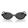 Miu Miu Okulary Przeciwsłoneczne MU04ZS 1AB5S0 Czarny/Szary Damskie