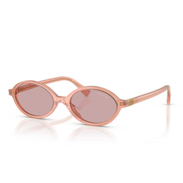Miu Miu Occhiali da Sole MU04ZS 20I60V Rosa Opalino/Rosa Donna 1