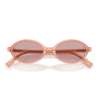 Miu Miu Occhiali da Sole MU04ZS 20I60V Rosa Opalino/Rosa Donna 4