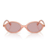 Miu Miu Occhiali da Sole MU04ZS 20I60V Rosa Opalino/Rosa Donna