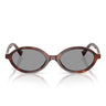 Miu Miu Okulary Przeciwsłoneczne MU04ZS 21C40O Havana/Grigio Damskie