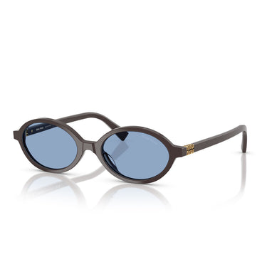 Miu Miu Okulary Przeciwsłoneczne MU04ZS 22C60O Moka/Niebieski Damskie