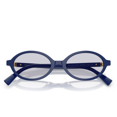 Miu Miu Occhiali da Sole MU04ZS 22N3F2 Blu/Blu Chiaro Donna 5