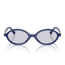 Miu Miu Occhiali da Sole MU04ZS 22N3F2 Blu/Blu Chiaro Donna
