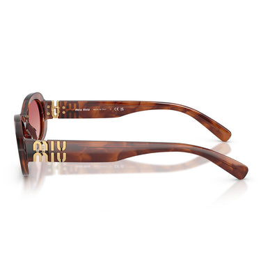 Miu Miu Sonnenbrille MU06ZS 26E50U Tabacco Striato/Etruscan Damen 2