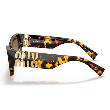 Miu Miu Okulary Przeciwsłoneczne MU09WS VAU06B Brązowy Miód/ciemny Brąz Damskie 3