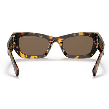 Miu Miu Okulary Przeciwsłoneczne MU09WS VAU06B Brązowy Miód/Ciemny Brąz Damskie 4