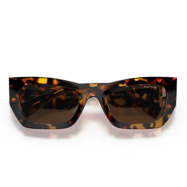 Miu Miu Okulary Przeciwsłoneczne MU09WS VAU06B Brązowy Miód/ciemny Brąz Damskie 5