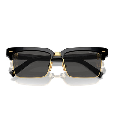Miu Miu Sonnenbrille MU10ZS 1AB5S0 Schwarz-Grau Damen 4