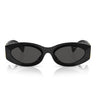 Miu Miu Sonnenbrille MU11W 1AB5S0 Schwarz-Grau Verlauf Damen