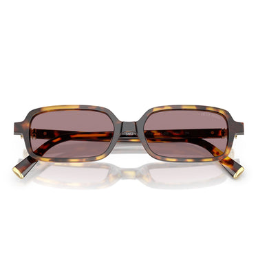 Miu Miu Okulary Przeciwsłoneczne MU11Z 14L20I Havana-Fiolet Jasny Damskie 4