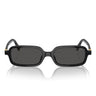 Miu Miu Okulary Przeciwsłoneczne MU11Z 16K5S0 Czarny-Ciemny Szary Damskie