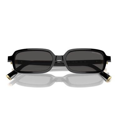 Miu Miu Okulary Przeciwsłoneczne MU11Z 16K5S0 Czarny-Ciemnoszary Damskie 4