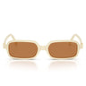 Miu Miu Occhiali da Sole MU11Z 21D90Q Bianco/Marrone Donna