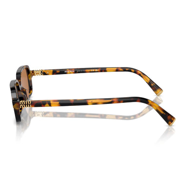 Miu Miu Okulary Przeciwsłoneczne MU11Z VAU2Z1 Havana-Marrone Chiaro Damskie 2