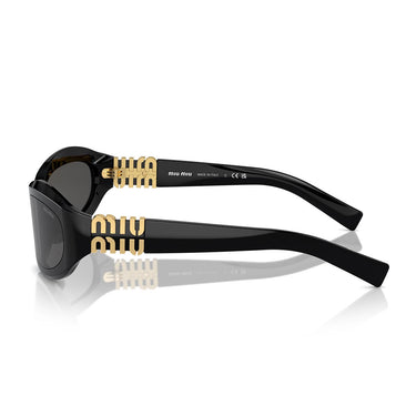 Miu Miu Occhiali da Sole MU14ZS 16K08Z Nero/Grigio Scuro Donna 2