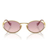 Miu Miu Gafas de Sol MU52Y 5AK06S Oro-Marrón Degradado Mujer