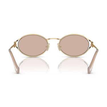Miu Miu Okulary Przeciwsłoneczne MU52Y ZVN20F Oro/Rosa Damskie