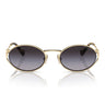 Miu Miu Occhiali da Sole MU52Y ZVN5D1 Oro/Grigio Sfumato Donna