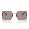 Miu Miu Gafas de Sol MU54YS 5AK06I Oro/Marrón Mujer