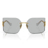 Miu Miu Sonnenbrille MU54YS 5AK30B Gold-Hellgrau Damen