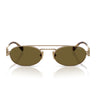 Miu Miu Sonnenbrille MU54ZS 7OE09Z Gold/Braun Damen