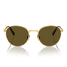 Miu Miu Gafas de Sol MU55ZS 5AK09Z Oro-Marrón Oscuro Mujer