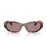 Miu Miu Okulary Przeciwsłoneczne MUA03S 14L20I Havana/Fioletowy Damskie