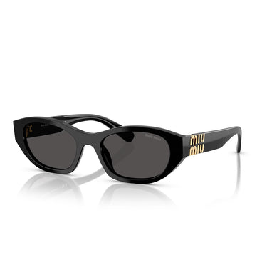 Miu Miu Okulary Przeciwsłoneczne MUA03S 16K08Z Czarny/Szary Damskie 2