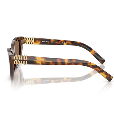 Miu Miu Okulary Przeciwsłoneczne MUA04S 14L60M Brązowy/Ciemny Brąz Damskie 3