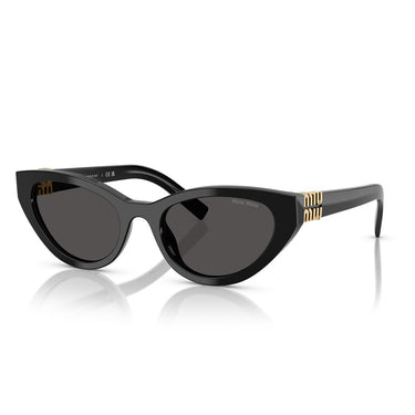 Miu Miu Okulary Przeciwsłoneczne MUA04S 16K08Z Czarny/Szary Damskie 2