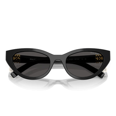 Miu Miu Okulary Przeciwsłoneczne MUA04S 16K08Z Czarny/Szary Damskie 5