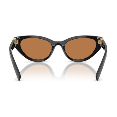Miu Miu Okulary Przeciwsłoneczne MUA04S 16K10I Czarny/Brązowy Damskie 4