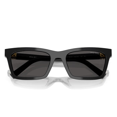 Miu Miu Gafas de Sol MUA05S 16K08Z Negro Gris Mujer