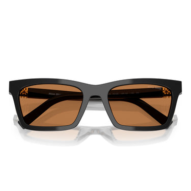 Miu Miu Gafas de Sol MUA05S 16K10I Negro/Marrón Mujer 4