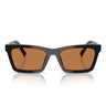 Miu Miu Okulary Przeciwsłoneczne MUA05S 16K10I Czarny/Brązowy Damskie