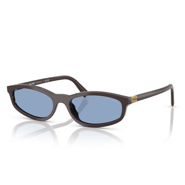 Miu Miu Okulary Przeciwsłoneczne MUA06S 22C60O Brązowy/Niebieski Damskie