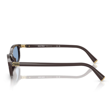 Miu Miu Okulary Przeciwsłoneczne MUA06S 22C60O Brązowy/Niebieski Damskie