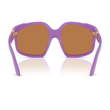 Miu Miu Okulary Przeciwsłoneczne MUA07S 25D90Q Fioletowy/Brązowy Damskie 4