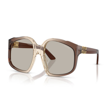 Miu Miu Okulary Przeciwsłoneczne MUA07S 25G40U Brązowy Gradient/Jasny Brąz Damskie 2
