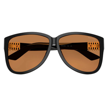 Miu Miu Okulary Przeciwsłoneczne MUA08S 16K90Q Czarny/Brązowy Damskie 5
