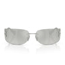 Miu Miu Occhiali da Sole MUA51S 1BC10Y Argento/Grigio Specchiato Donna