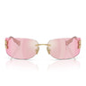Miu Miu Occhiali da Sole MUA51S 5AK90Y Oro/Infrarosso Rosa Donna
