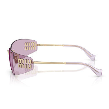 Miu Miu Okulary Przeciwsłoneczne MUA51S ZVN90O Złoto/Różowy Damskie 3